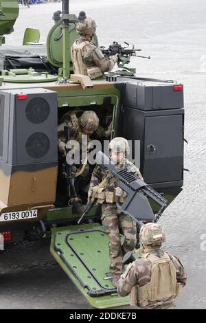 Manifestation des forces spéciales lors de la parade annuelle du 14 juillet, Paris, France, le 14 juillet 2019. Photo de Henri Szwarc/ABACAPRESS.COM Banque D'Images