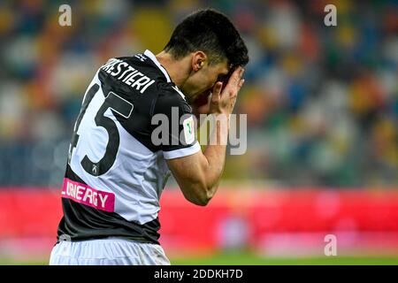 Udine, Italie. udine 2020, Italie, Friuli - stade Dacia Arena, 25 novembre 2020, Fernando Forestieri (Udinese) pendant Udinese Calcio vs ACF Fiorentina - football italien Coppa Italia Match - Credit: LM/Ettore Griffoni Credit: Ettore Griffoni/LPS/ZUMA Wire/Alamy Live News Banque D'Images