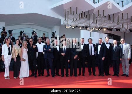 Membres de la distribution participant à la première du Nouveau Pape dans le cadre du 76e Festival international du film de Venise (Mostra) le 01 septembre 2019. Photo d'Aurore Marechal/ABACAPRESS.COM Banque D'Images