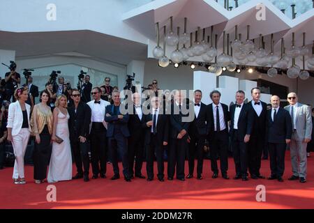 Membres de la distribution participant à la première du Nouveau Pape dans le cadre du 76e Festival international du film de Venise (Mostra) le 01 septembre 2019. Photo d'Aurore Marechal/ABACAPRESS.COM Banque D'Images