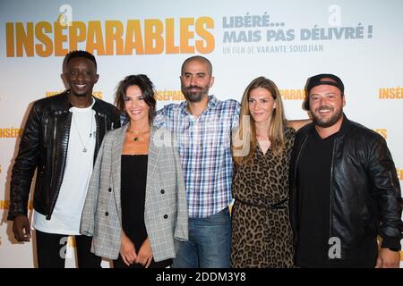 Ahmed Sylla, Ornella Fleury, Varante Soudjian, Judith El Zein et Alban Ivanov participent à la première du film "inséparables" de Paris à l'UGC Cine cite Bercy le 02 septembre 2019 à Paris, France. Photo de Nasser Berzane/ABACAPRESS.COM Banque D'Images