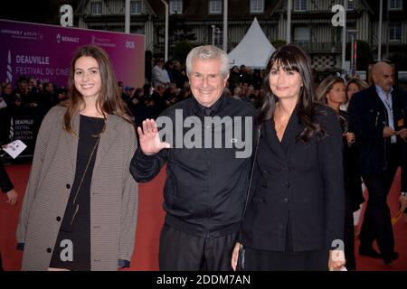 Claude Lelouch, Valérie Perrin, participant à la cérémonie d'ouverture du 45e Festival du film américain de Deauville à Deauville, France, le 06 septembre 2019. Photo de Julien Reynaud/APS-Medias/ABACAPRESS.COM Banque D'Images