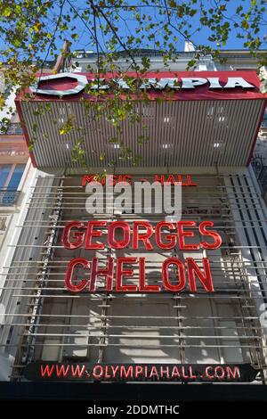 Exclusif - Georges Chelon en concert a l' Olympia a Paris, France le 15 septembre 2019. Photo de Julien Reynaud/APS-Medias/ABACAPRESS.COM Banque D'Images