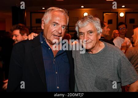 Exclusif - Michel Habert, Georges Chelon. Georges Chelon en concert a l Olympia de Paris, France le 15 septembre 2019. Photo de Julien Zannoni/APS-Medias/ABACAPRESS.COM Banque D'Images