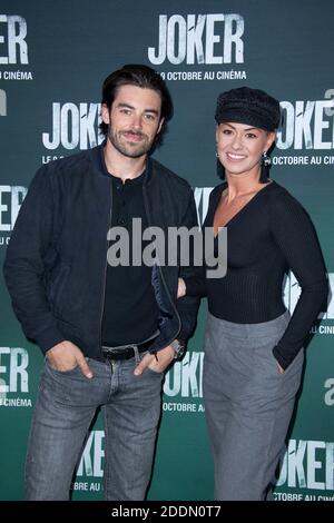 Valentin d'Hoore et Katrina Patchett assistent à la première Joker à l'UGC Normandie à Paris, France, le 23 septembre 2019. Photo d'Aurore Marechal/ABACAPRESS.COM Banque D'Images