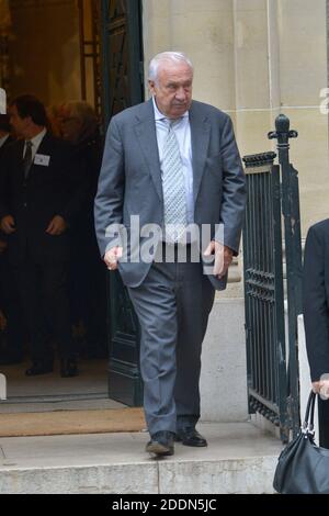 Marcel Campion assiste à la cérémonie funéraire de Charles Gerard à Paris, France, le 26 septembre 2019. Photo de Julien Reynaud/APS-Medias/ABACAPRESS.COM Banque D'Images