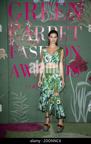 Isabeli Fontana assiste aux Green Carpet Fashion Awards lors de la semaine de mode Printemps/été 2020 de Milan le 22 septembre 2019 à Milan, Italie. Photo de Marco Piovanotto/ABACAPRESS.COM Banque D'Images