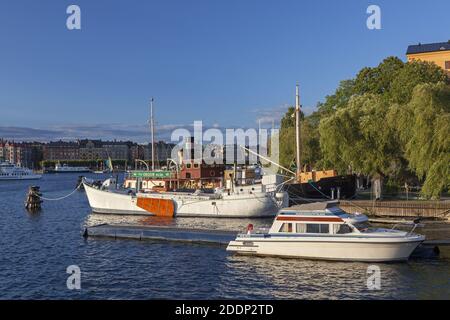 Géographie / Voyage, Suède, Stockholm Laen, Stockholm, vieux navires sur Skeppsholmen, droits-supplémentaires-autorisation-Info-non-disponible Banque D'Images