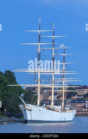 Géographie / voyage, Suède, Stockholm Laen, Stockholm, navire à trois navires AF Chapman sur Skeppsholmen i, droits additionnels-autorisation-Info-non-disponible Banque D'Images