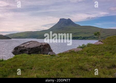 STAC Pollaidh, Wester Ross, Écosse, Royaume-Uni Banque D'Images