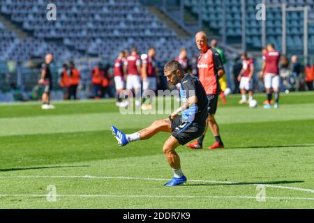 Turin, Italie. 26 septembre 2020. Alejandro Gomez (10) d'Atalanta vu dans la série UN match entre Torino et Atalanta au Stadio Olimpico à Turin. (Crédit photo: Gonzales photo - Tommaso Fimiano). Banque D'Images