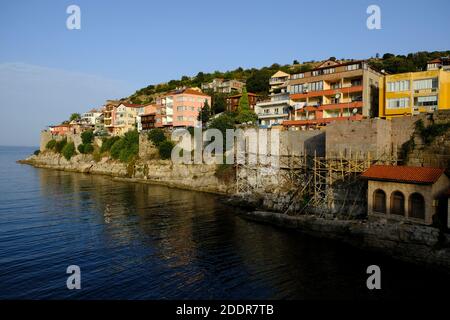 une vue du quartier de l'amasra dans la province de bartın Banque D'Images