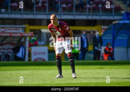 Turin, Italie. 26 septembre 2020. Simone Zaza (11) de Turin vu dans la série UN match entre Torino et Atalanta au Stadio Olimpico à Turin. (Crédit photo: Gonzales photo - Tommaso Fimiano). Banque D'Images