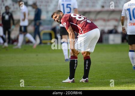 Turin, Italie. 26 septembre 2020. Tomas Rincon (88) de Turin vu dans la série UN match entre Torino et Atalanta au Stadio Olimpico à Turin. (Crédit photo: Gonzales photo - Tommaso Fimiano). Banque D'Images