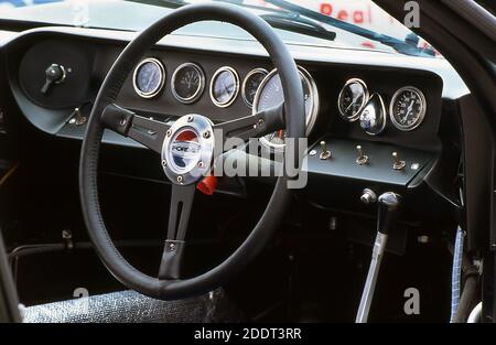 Ford GT40 MKII vainqueur de la course des 24 heures du Mans 1966. Banque D'Images