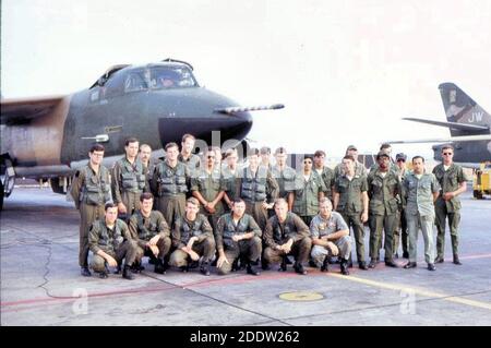 Korat RTAFB - 42d Escadron de guerre électronique tactique - Groupe 2. Banque D'Images