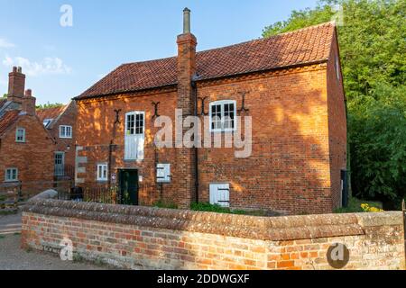 Cogglesford Mill (ou simplement Coggesford) est une usine d'eau en activité de classe II à Sleaford, Lincolnshire, Royaume-Uni. Banque D'Images