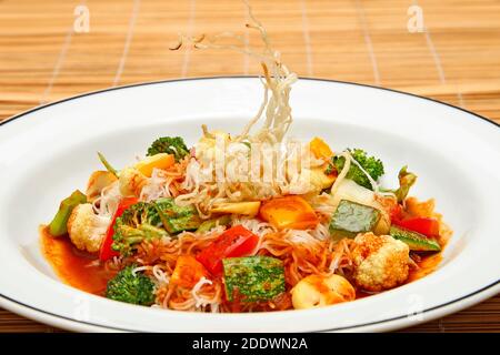 plats orientaux sophistiqués Banque D'Images