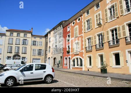 place altaroche en issoire en auvergne (france) Banque D'Images