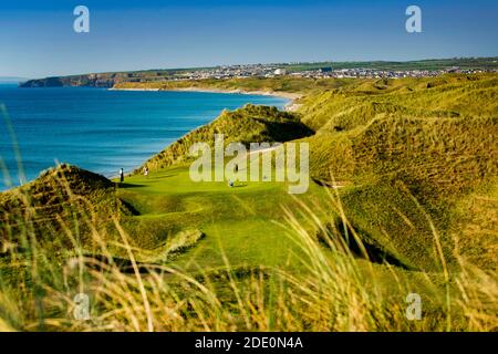 Ballybunion Old course, Co. Kerry, Irlande Banque D'Images
