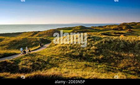 Ballybunion Old course, Co. Kerry, Irlande Banque D'Images