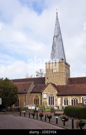 Église Saint-Pierre et Saint-Paul Godalming Surrey Banque D'Images