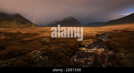 Buchaille Etive Mor, Glencoe, Scottish Highlands, Écosse, Royaume-Uni, Europe Banque D'Images
