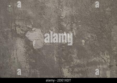 Paroi en ciment à texture grunge grise. Mur en béton blanc et gris pour l'arrière-plan. Vieux grunge textures avec rayures et fissures. Ciment mur backgro Banque D'Images
