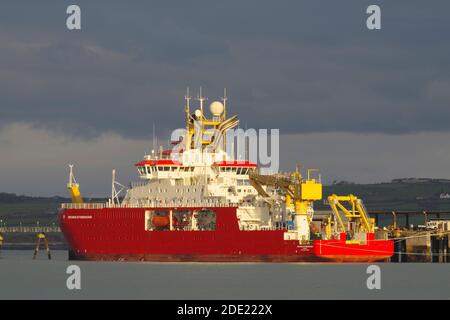 RRS David Attenborough Banque D'Images