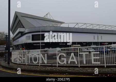 Bristol, Royaume-Uni. 28 novembre 2020. 28 novembre 2020.le stade de football de Bristol City sera mis en place par l'Armée la semaine prochaine si l'approbation de vaccination de masse Covid 19 est donnée le feu vert par les responsables de la santé. Crédit photo : Robert Timoney/Alay Live News Banque D'Images