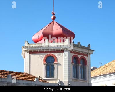 La beauté du Portugal - marché rose à Loule près Albufeira Banque D'Images