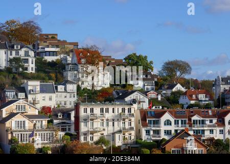 Treppenviertel à Hambourg-Blankenese, Allemagne, Europe Banque D'Images