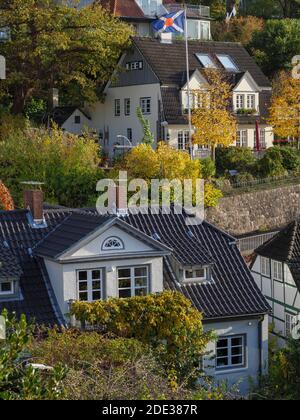 Treppenviertel à Hambourg-Blankenese, Allemagne, Europe Banque D'Images