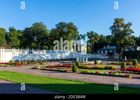 Jardin du palais Kadriorg, Tallinn, Estonie Banque D'Images