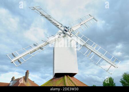 Thorpness Mill, Suffolk, Angleterre Banque D'Images