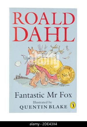 Livre pour enfants « Fantastic MR Fox » de Roald Dahl, Grand Londres, Angleterre, Royaume-Uni Banque D'Images