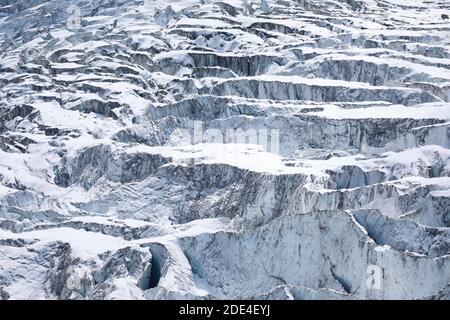 Fee Glacier, Saas Fee, Valais, Suisse, Fee Glacier Banque D'Images