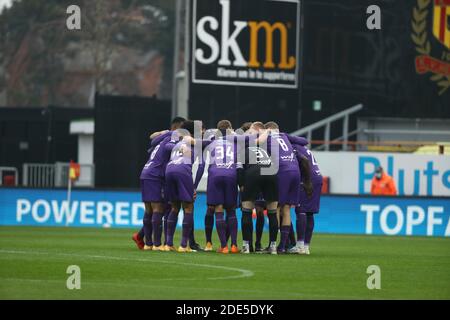 Mechelen, Belgique . 29 novembre 2020. MECHELEN, BELGIQUE - NOVEMBRE 29 : joueurs de beerschot photographiés avant le match de la Jupiler Pro League 14 entre KV Mechelen et K. Beerschot V.A. le 29 novembre 2020 à Mechelen, Belgique. (Photo de David Pintens/Isosport) Credit: Pro Shots/Alamy Live News Banque D'Images