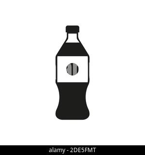 icône de soda de l'icône de restauration rapide pour le concept mobile et les applications web. L'icône de soda en ligne mince peut être utilisée pour le Web et le mobile. Icône Premium sur blanc Illustration de Vecteur