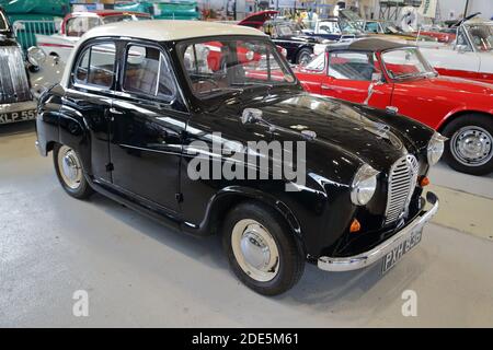 Classic 1955 Austin A30 Seven au RAF Benson, Oxfordshire, Royaume-Uni Banque D'Images