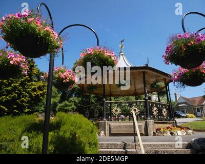 Victoria Gardens, Truro, Cornwall. Banque D'Images