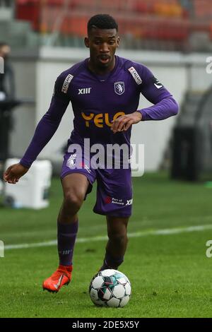 Mechelen, Belgique. 29 novembre 2020. MECHELEN, BELGIQUE - NOVEMBRE 29 : Keres Masangu de Beerschot photographié en action lors du match de la Jupiler Pro League 14 entre KV Mechelen et K. Beerschot V.A. le 29 novembre 2020 à Mechelen, Belgique. (Photo de David Pintens/Isosport) Credit: Pro Shots/Alamy Live News Banque D'Images