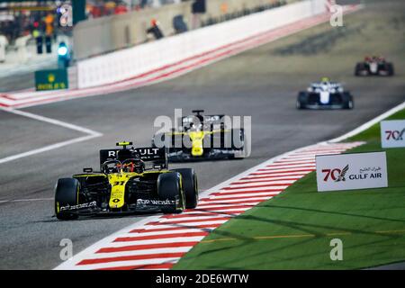 Sakhir, Bahreïn. 29 novembre 2020. 31 OCON Esteban (FRA), Renault F1 Team RS20, action pendant la Formule 1 Gulf Air Bahreïn Grand Prix 2020, du 27 au 29 novembre 2020 sur le circuit international de Bahreïn, à Sakhir, Bahreïn - photo Florent Gooden / DPPI / LM crédit: Gruppo Editoriale LiveMedia/Alay Live News Banque D'Images