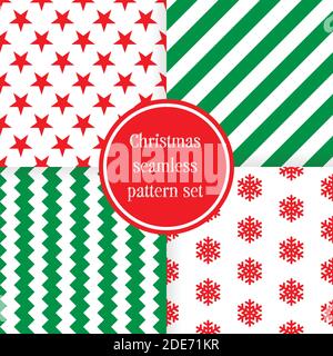 Motifs sans coutures joyeux Noël. Papier peint sans fin, fond de page Web ou papier d'emballage. Illustration de Vecteur