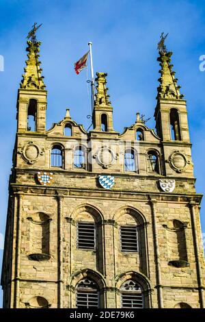 Collégiale de Sainte-Marie, Warwick, Royaume-Uni Banque D'Images