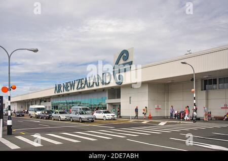 Terminal Domestique, l'aéroport d'Auckland, Mangare, Auckland, Auckland, North Island, New Zealand Banque D'Images