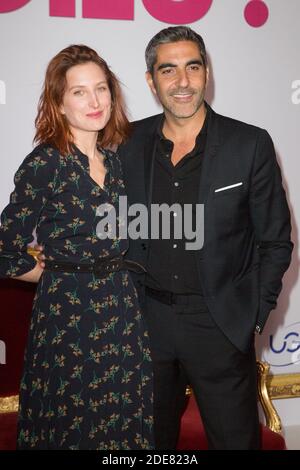 Emilie Caen et Ary Abittan participent à la quête ce qu'on a fait au bon dieu ? Paris première au Grand Rex le 14 janvier 2019 à Paris, France. Photo par ABACAPRESS.COM Banque D'Images