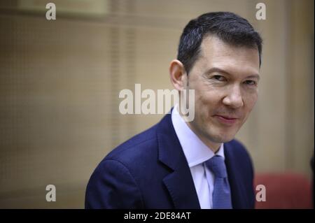 Air France - Benjamin Smith, PDG de KLM, lors d'un comité du Sénat à Paris, le 16 janvier 2019. Photo par Eliot Blondt/ABACAPRESS.COM Banque D'Images