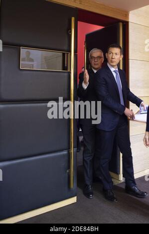 Air France - Benjamin Smith, PDG de KLM, lors d'un comité du Sénat à Paris, le 16 janvier 2019. Photo par Eliot Blondt/ABACAPRESS.COM Banque D'Images