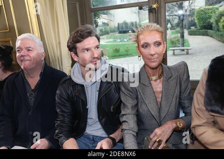 La chanteuse Céline Dion et Pepe Munoz assistent au salon RVDK Ronald Van Der Kemp haute Couture Printemps été 2019 dans le cadre de la semaine de la mode de Paris, le 23 janvier 2019 à Paris, France. Photo de Raul Benegas/ABACAPRESS.COM Banque D'Images